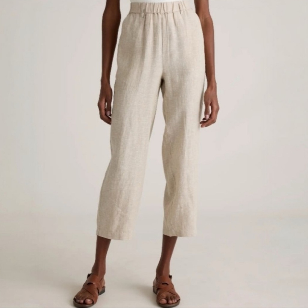 Quince 100% European Linen Pants Flax L